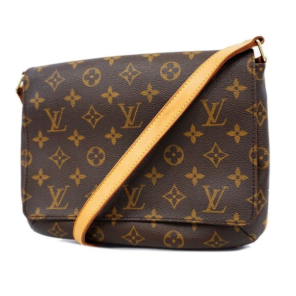 Louis Vuitton Shoulder Bag Monogram Musette Tango Short Strap - Picture 1 of 12